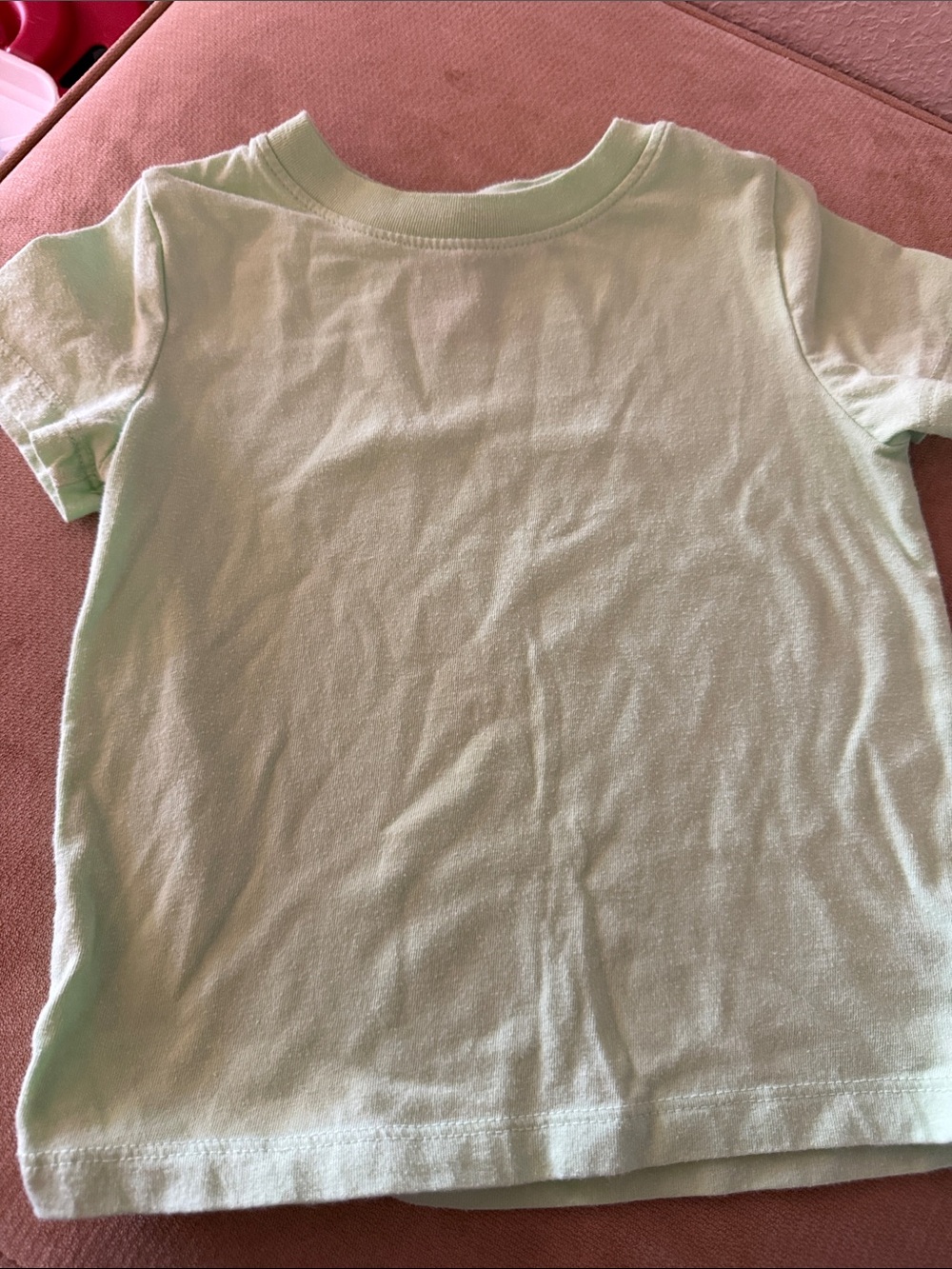 Cat & Jack Short Sleeve Tee in Light Mint 18M